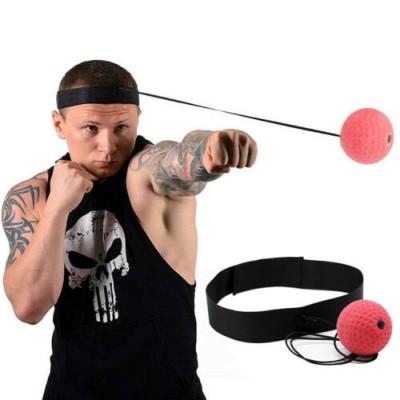 ActEarlier Fight Boxing Ball Equipment With Head Band For Reflex Speed Training Boxing