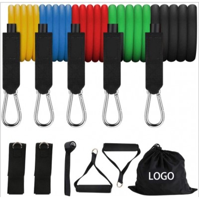 ActEarlier Resistance bands Portable Home Gym Accessories - Stackable Up to 150 lbs