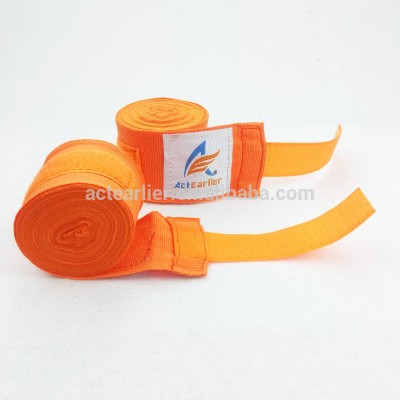 ActEarlier 3m 5m length actearlier elastic cotton white pink orange green custom boxing handwraps